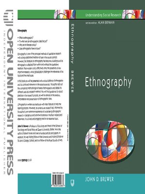 cover image of Ethnography